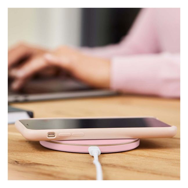 Chargeur de téléphone wiCHARGE II | Rose poudré