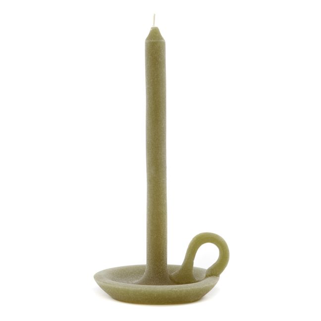Tallow Candle Olive green