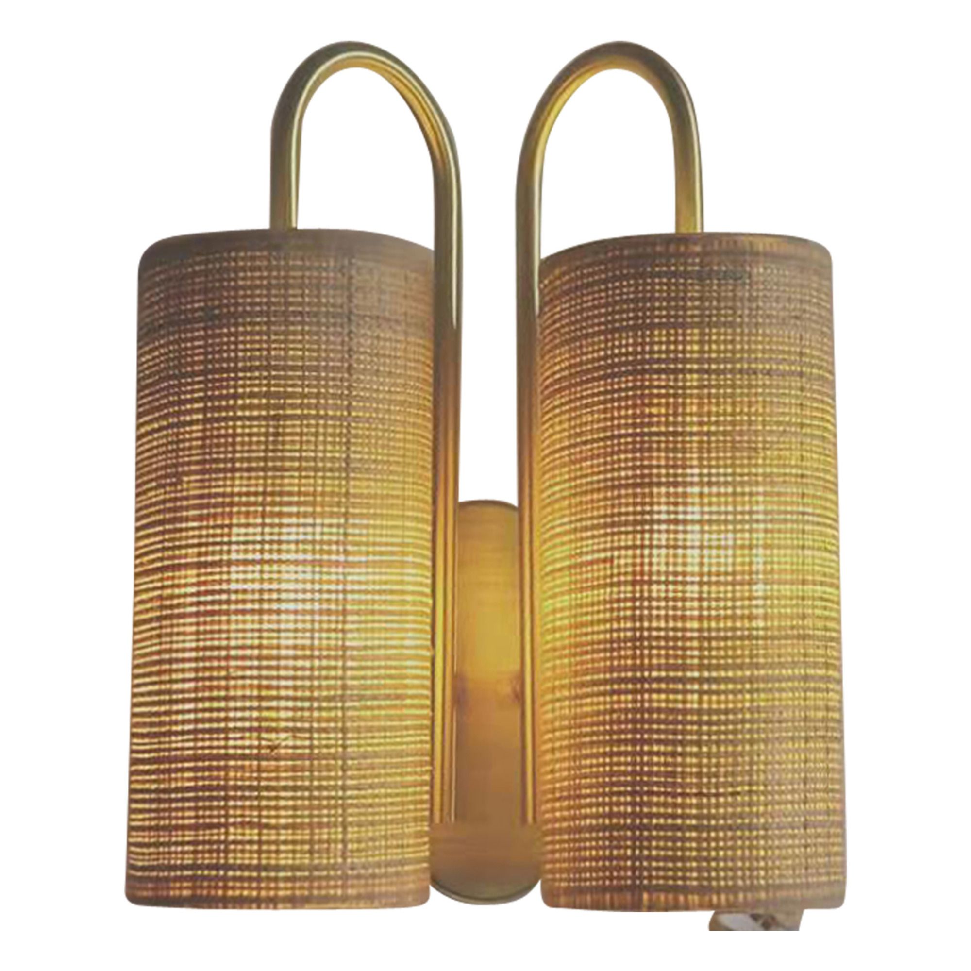 Pauline Double Wall Lamp Gold- Product image n°1