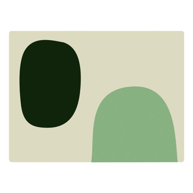 Set da tavola, rettangolare | Verde