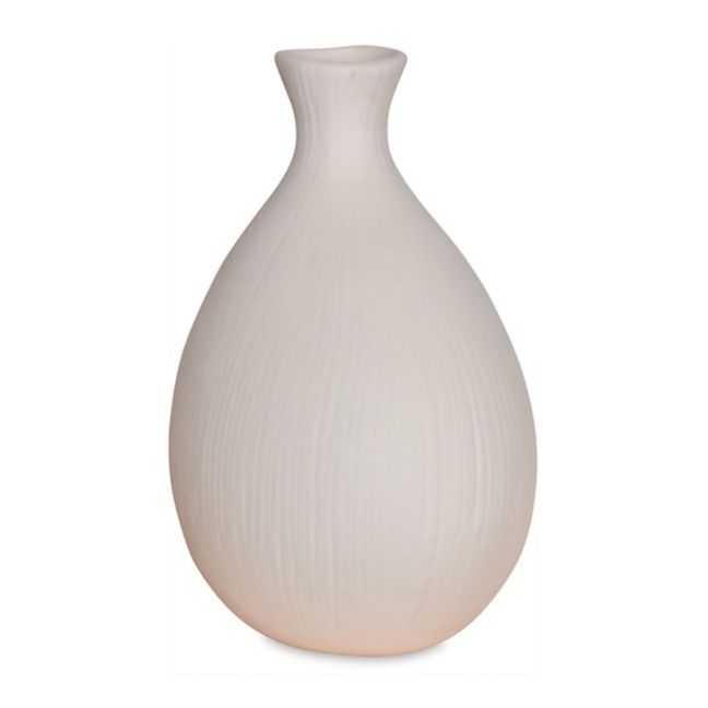 Bubble Ceramic Vase | White
