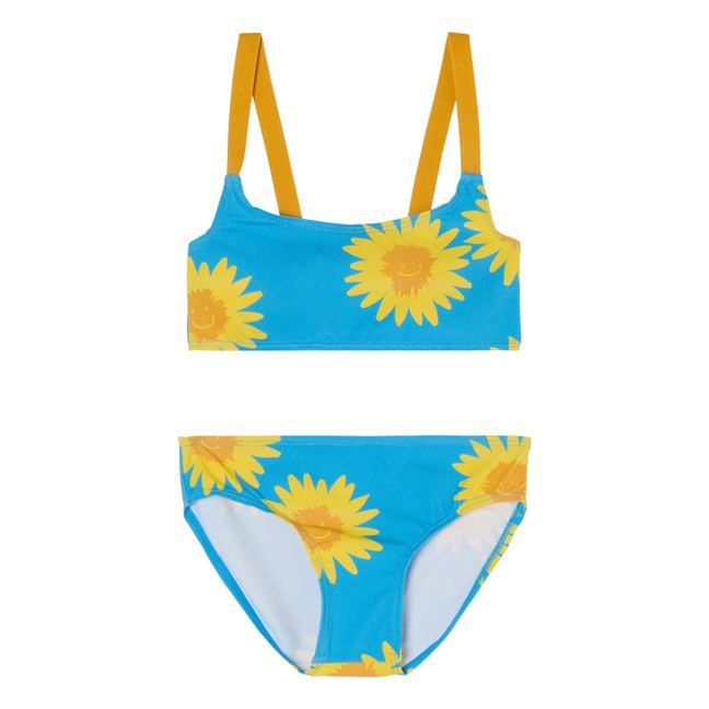 Recycled Polyamide Sunflower Bikini Blue
