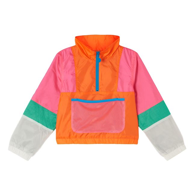 Recycled Fibre Zip-Up Sweatshirt - Active Wear Collection  | Orange