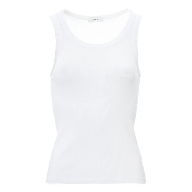 Débardeur Poppy Coton Bio | Blanc