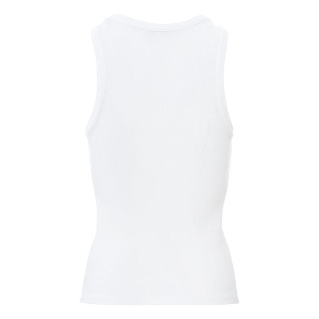 Débardeur Poppy Coton Bio | Blanc