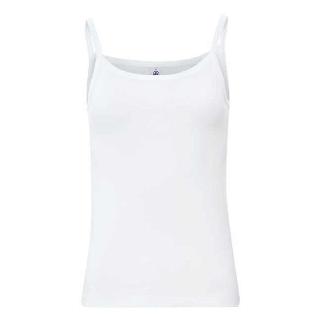 Iconic Organic Cotton Tank Top - Women’s Collection Bianco