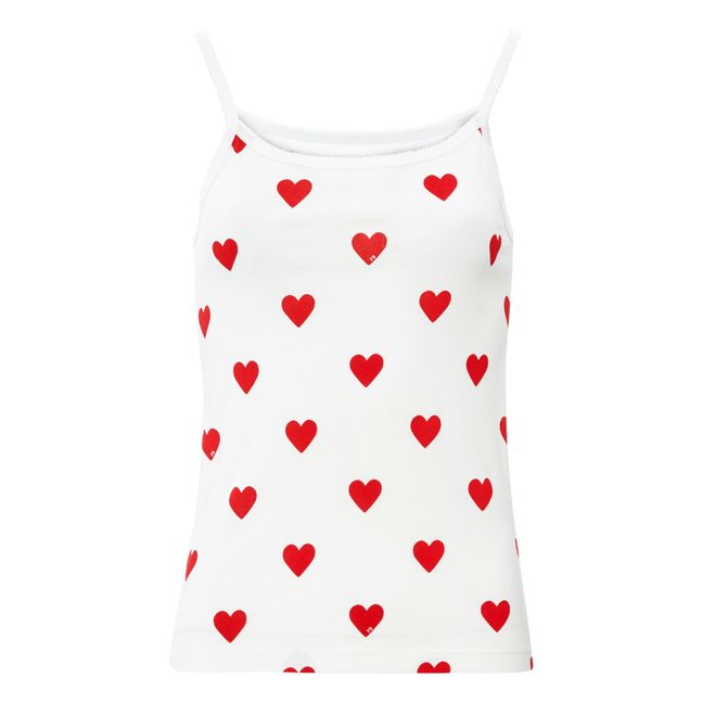 Top de tirantes Iconique Corazón - Colección Mujer  | Rojo