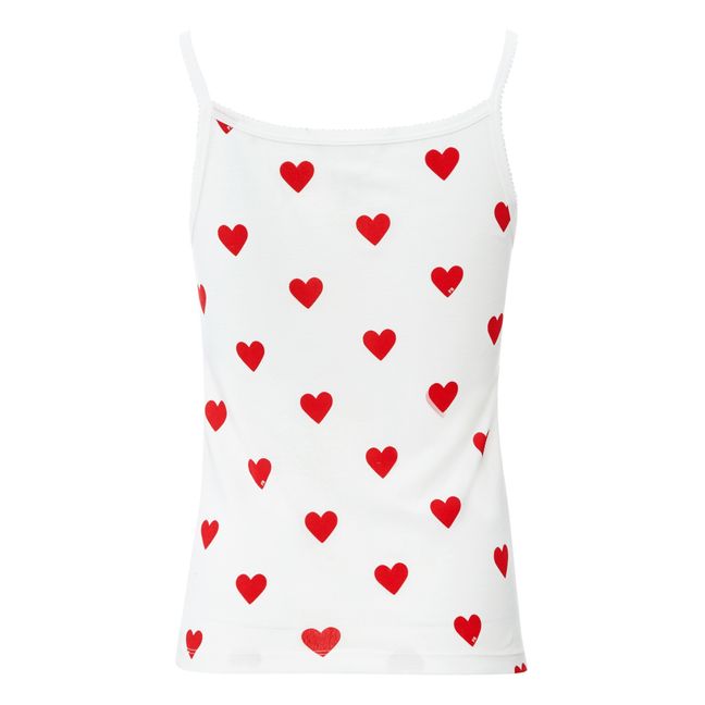 Top de tirantes Iconique Corazón - Colección Mujer  | Rojo