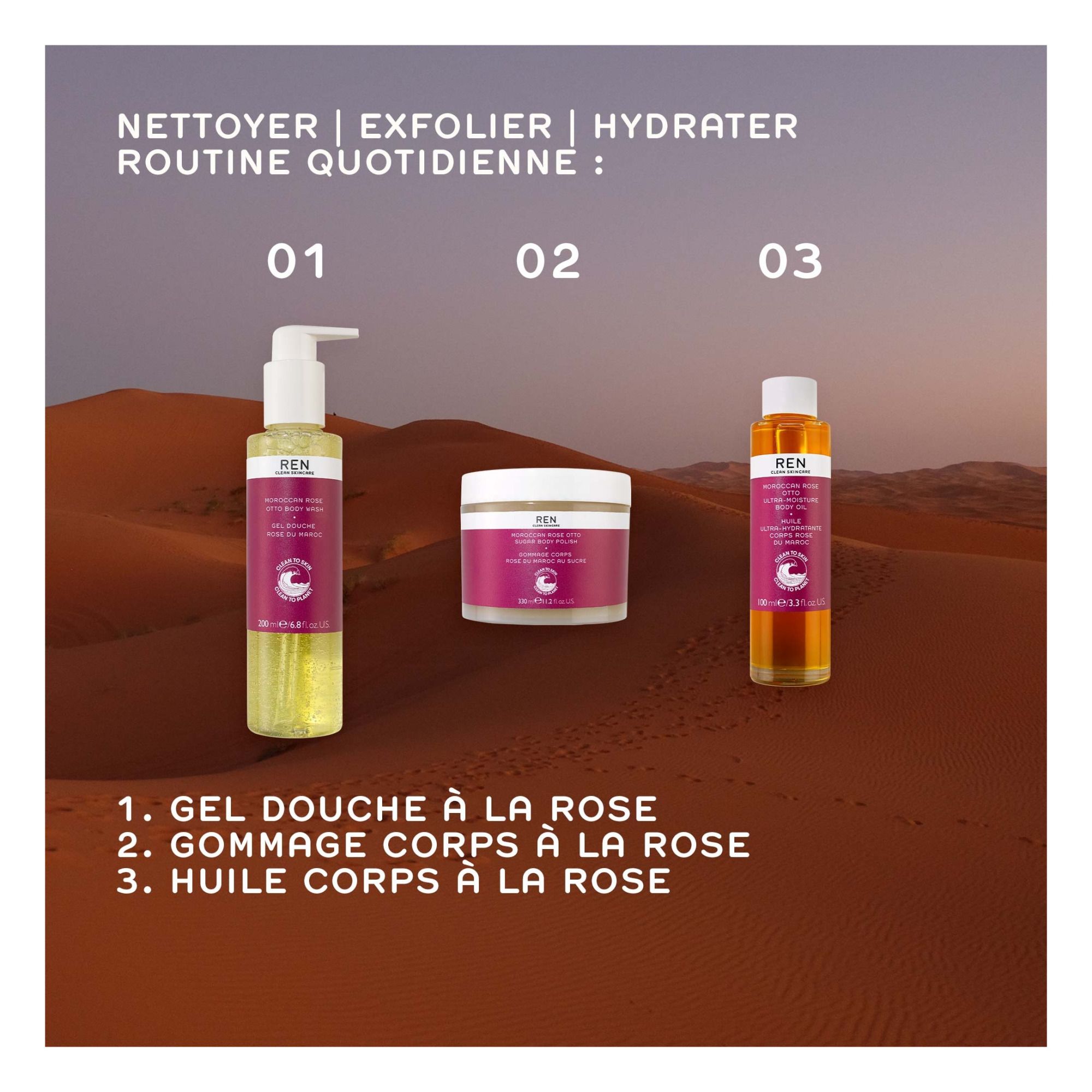 Aceite corporal ultra hidratante Rose du Maroc- Imagen del producto n°2