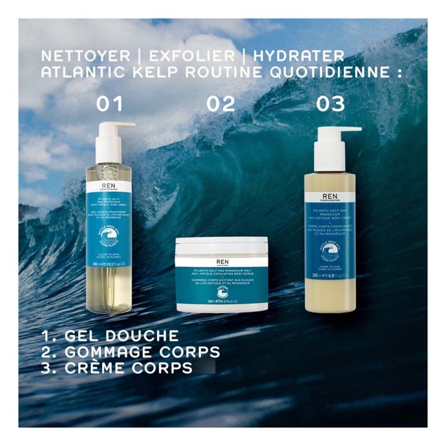 Anregende Körperpflegecreme Ocean Plastic - 200 ml
