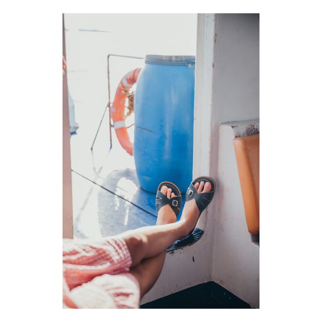 Sandalias Classic Slide - Colección Mujer  | Azul Marino