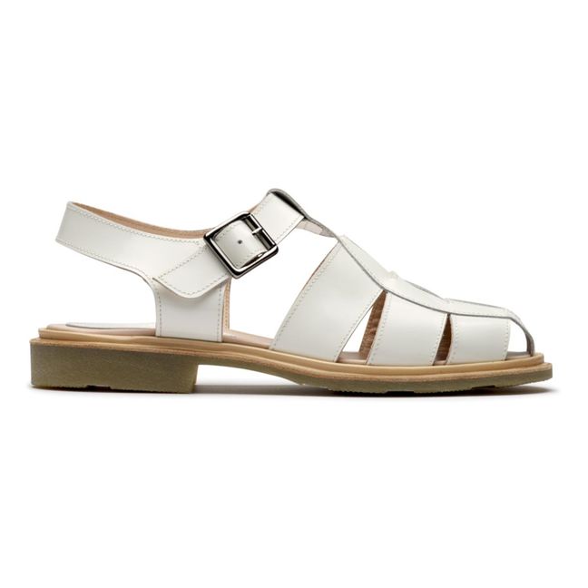 Iberis Gloss Sandals | White