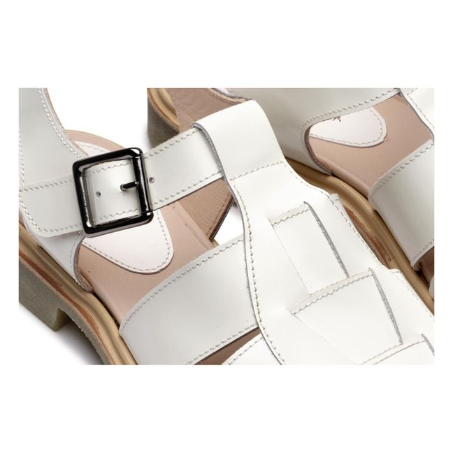 Iberis Gloss Sandals | White