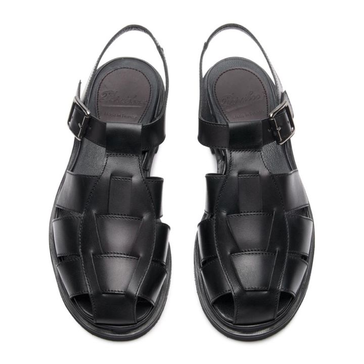 Iberis Smooth Sandals | Negro- Imagen del producto n°2