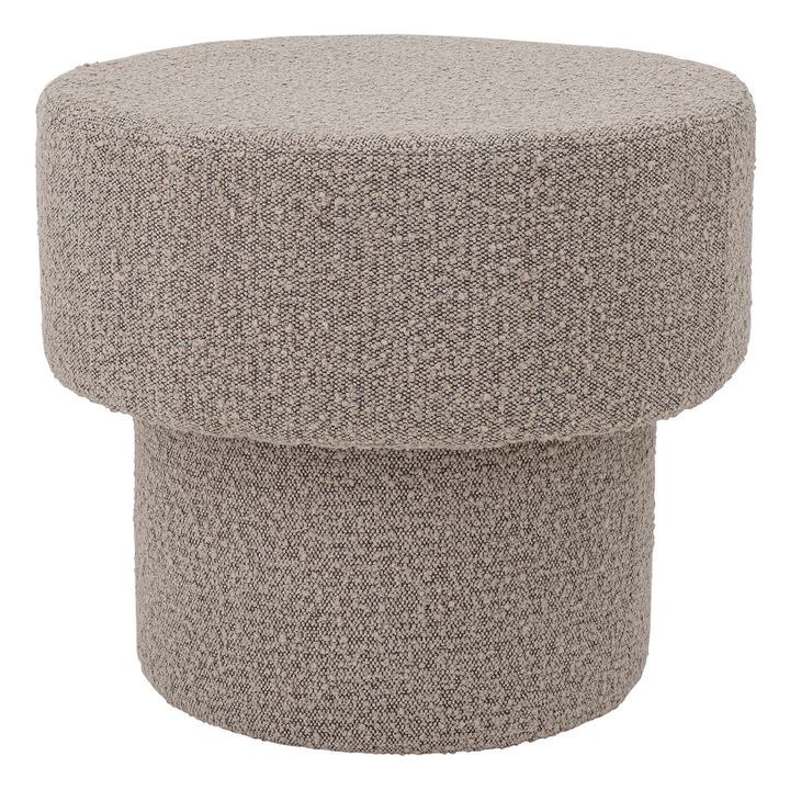 Raymon Pouffe | Taupe grey- Product image n°0