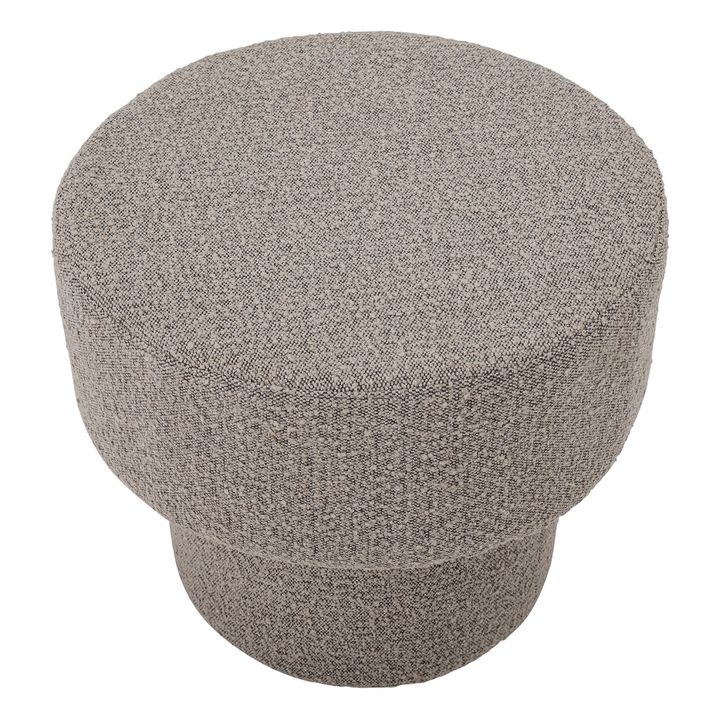 Raymon Pouffe | Taupe grey- Product image n°2