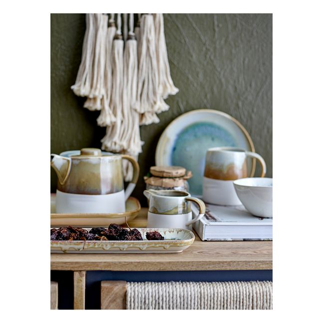 Heather Ceramic Teapot | Grey-green