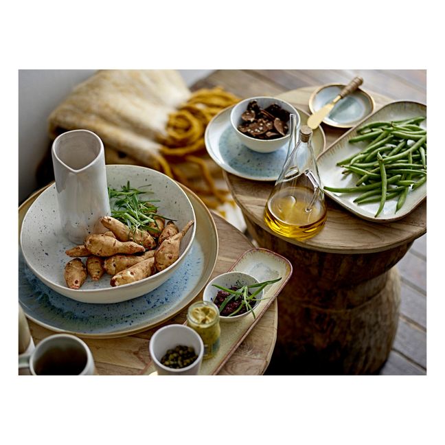 Taza de gres Heather | Gris verdoso