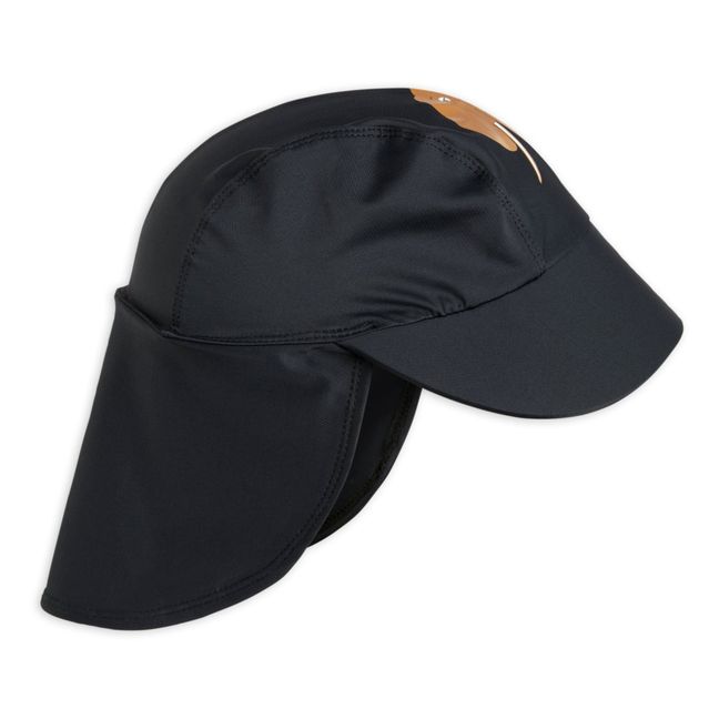UV-Schutz-Mütze Elefant Schwarz