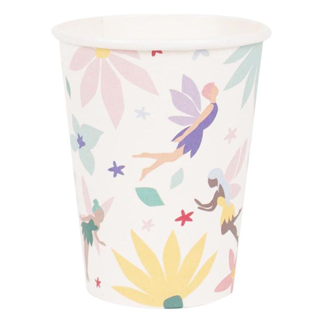 Vasos de cartón Hadas - Lote de 8