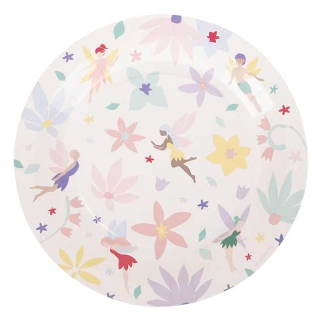 Fairy Cardboard Plates - Set of 8