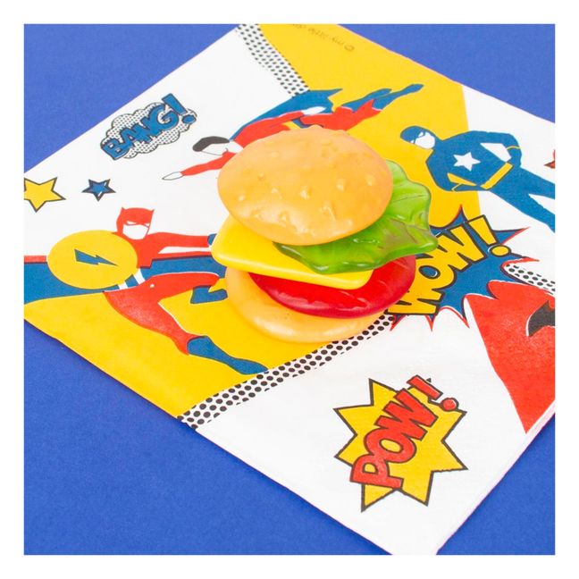 Servilletas de papel Superhéroes - Lote de 20