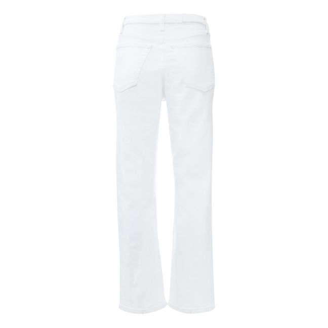 Jean 70S Crop Boot | White