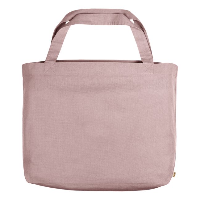 Organic Cotton Shopping Bag Dusty Pink S007