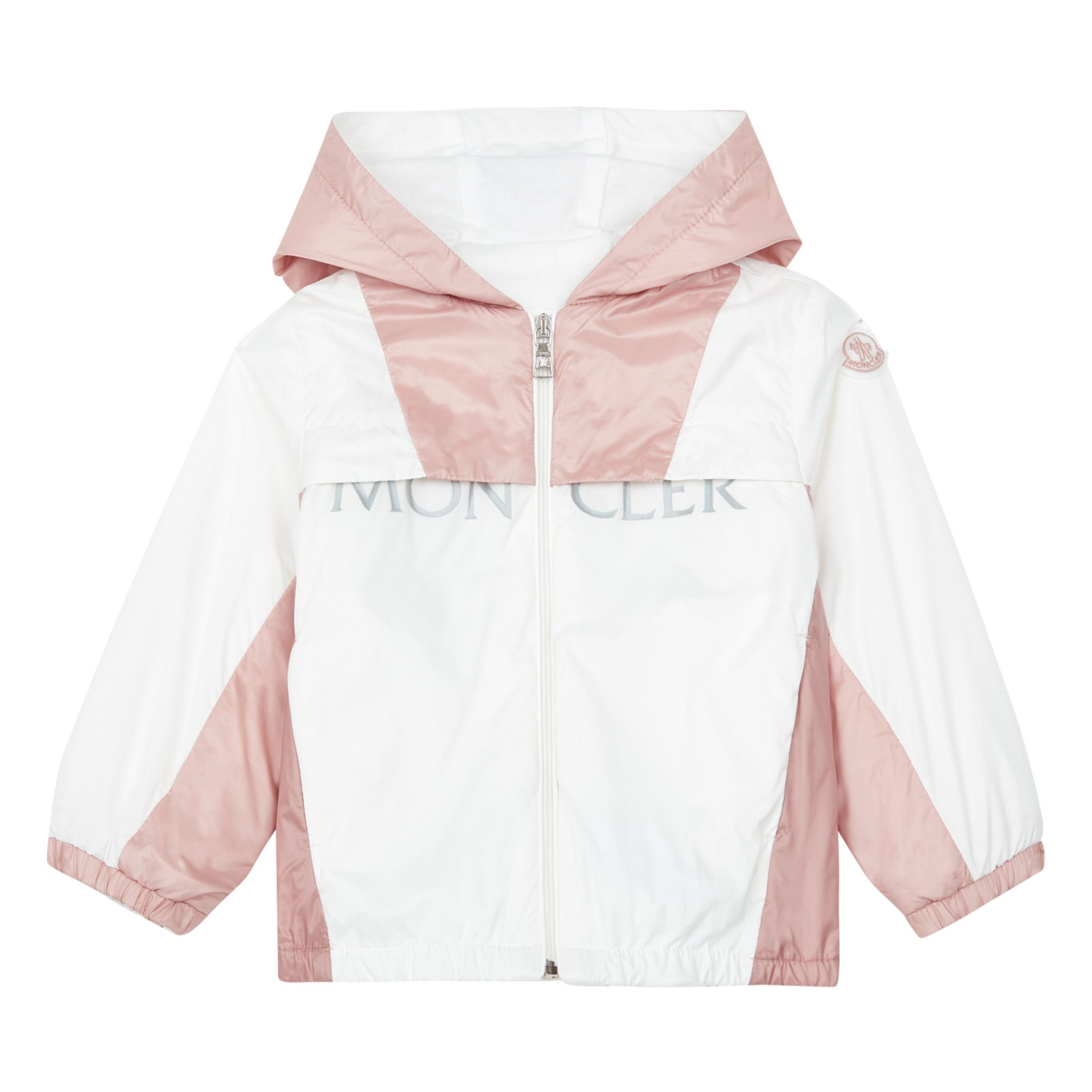 pink moncler windbreaker