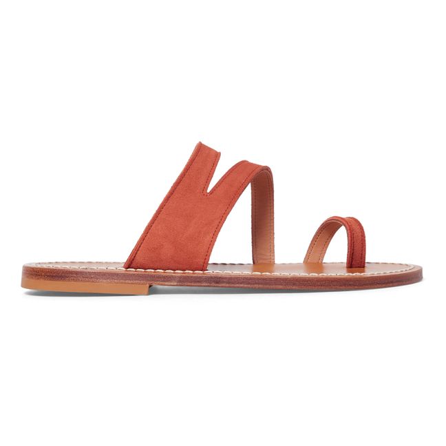 Mercator Sandals | Brick red