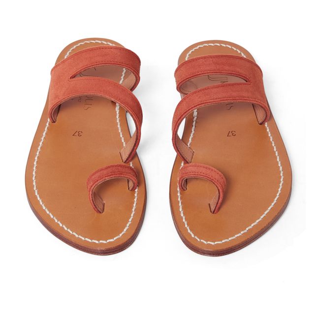 Mercator Sandals Brick red