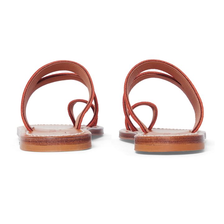 Mercator Sandals | Brick red- Product image n°4