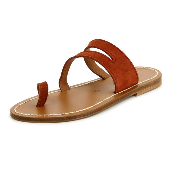 Mercator Sandals | Brick red