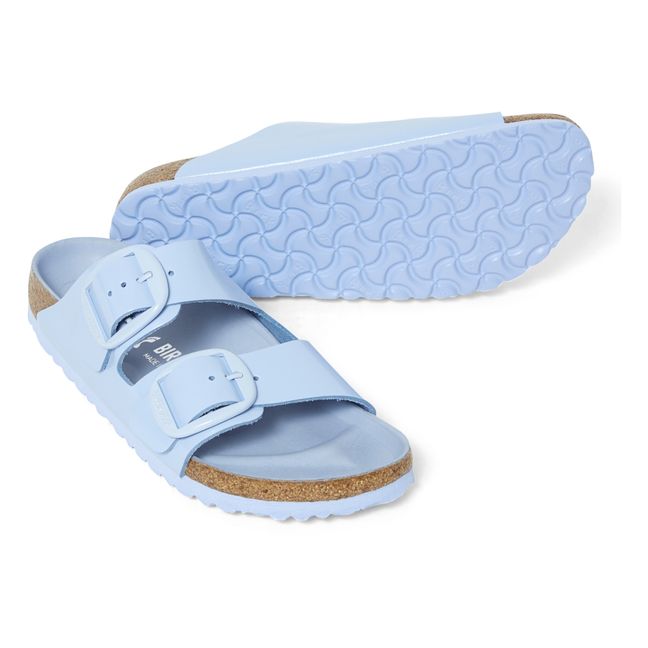 Arizona Big Buckle High-Shine Sandals - Adult Collection - Azzurro