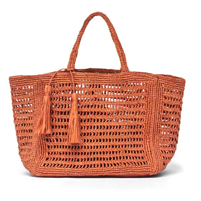 Annabelle Tote Bag - Medium Orange