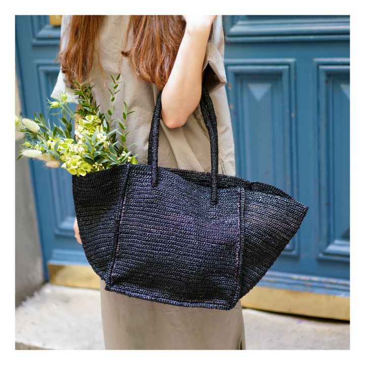 Avril Tote Bag | Nero- Immagine del prodotto n°1