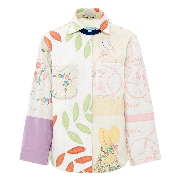 Ardmore Quilt Patchwork Jacket | Pale yellow- Product image n°0