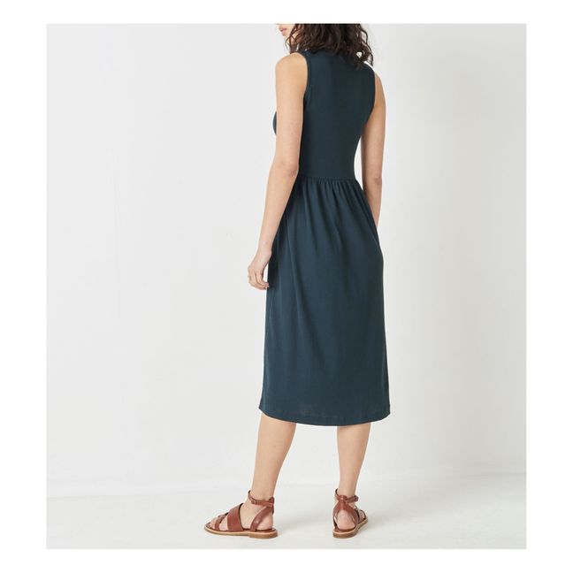 Vestido Keel Jersey | Verde Oscuro