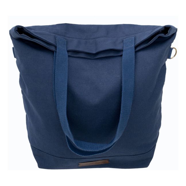Multi-Position Changing Bag | Navy blue