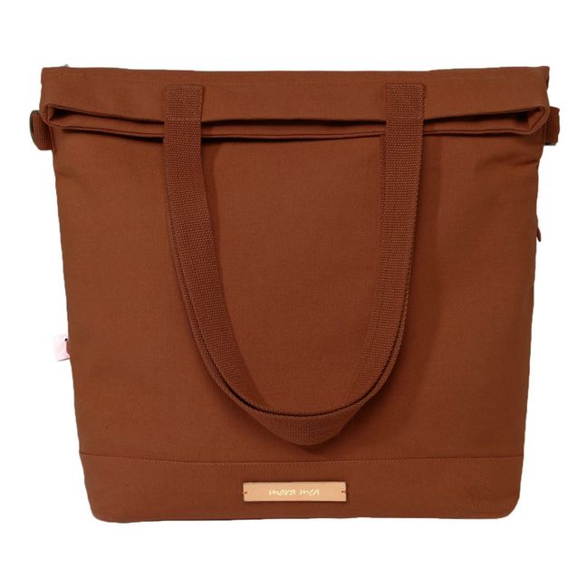 Multi-Position Wickeltasche | Terracotta