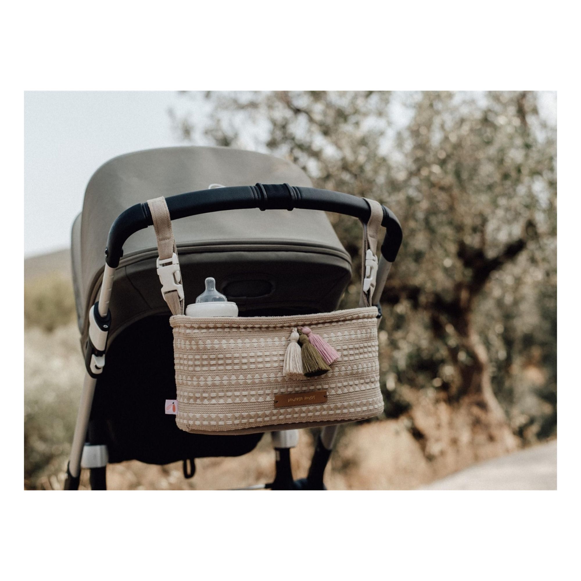 Bolso organizador para carrito Beige Mara Mea Design Bebé