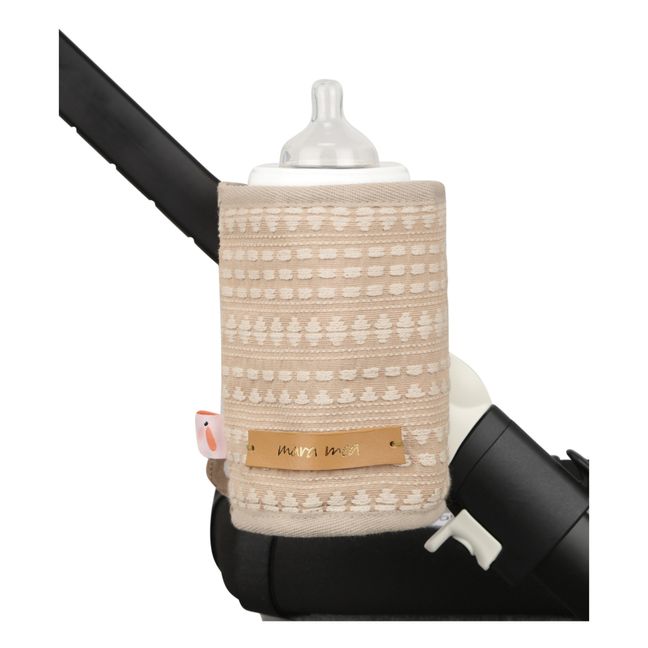 Porte-bouteille pour poussette | Beige