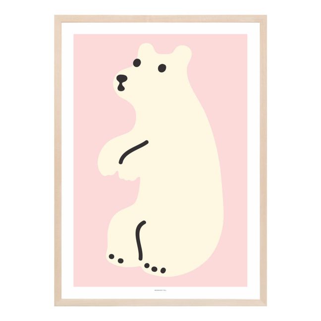 Huggy Bear Poster | Pink