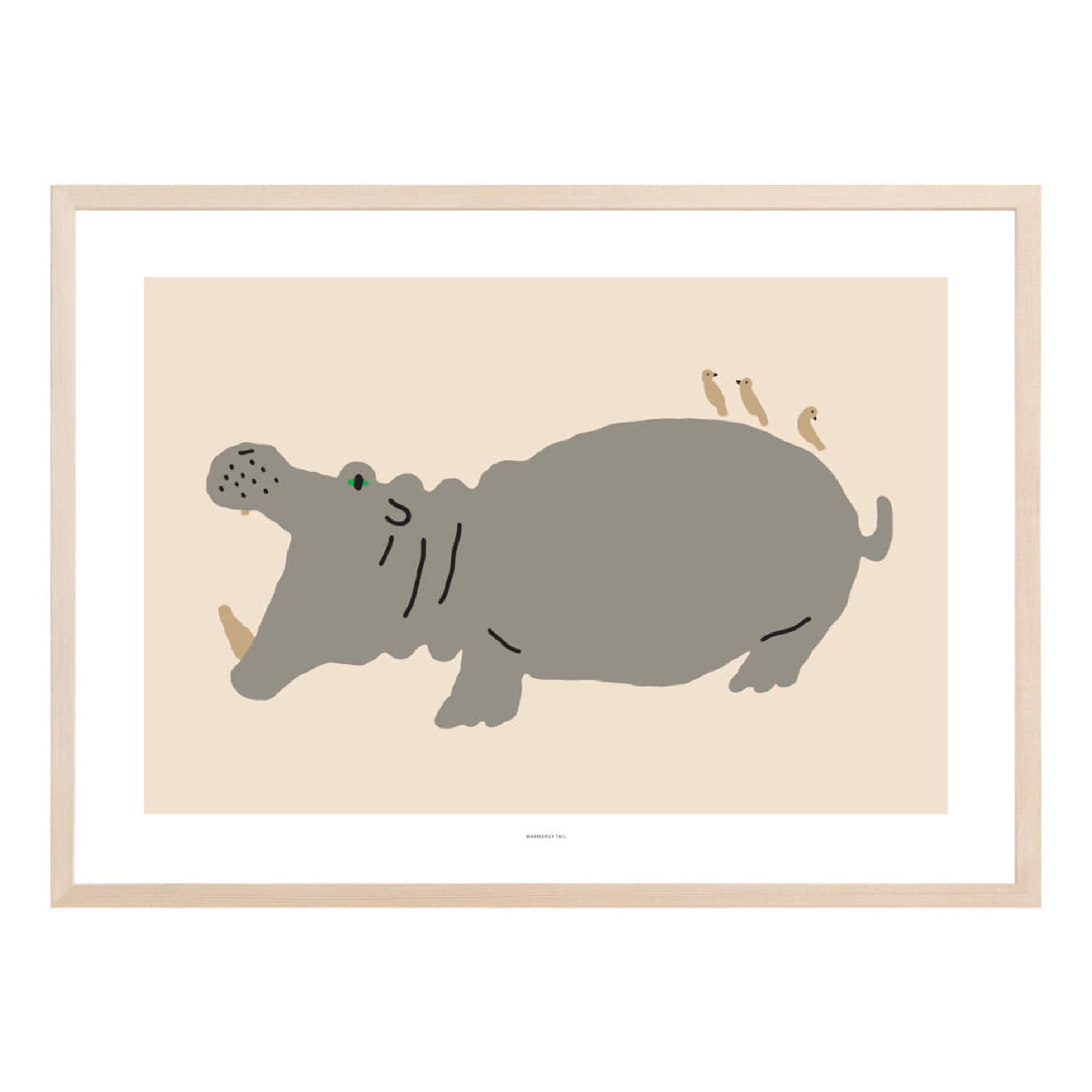 Affiche Big hippo- Image produit n°0