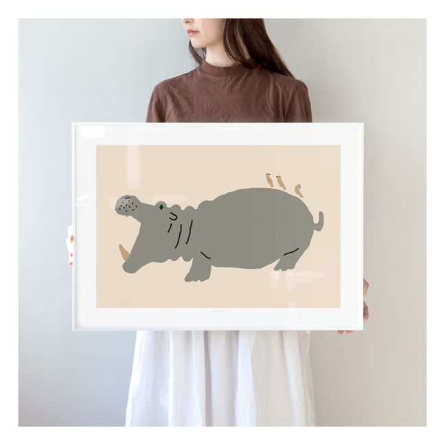Big Hippo Poster