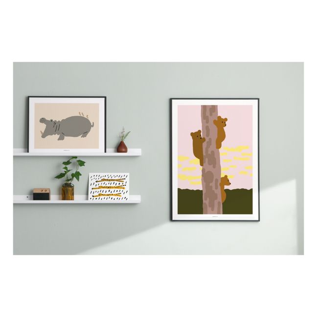 Tree & Bears Poster