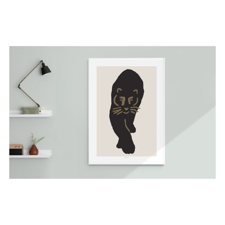 Affiche Black leopard | Noir- Image produit n°1