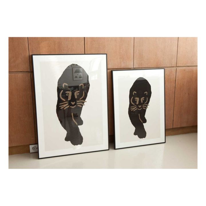 Affiche Black leopard | Noir- Image produit n°3