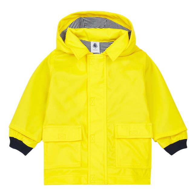 Basil Recycled Fibre Raincoat | Giallo