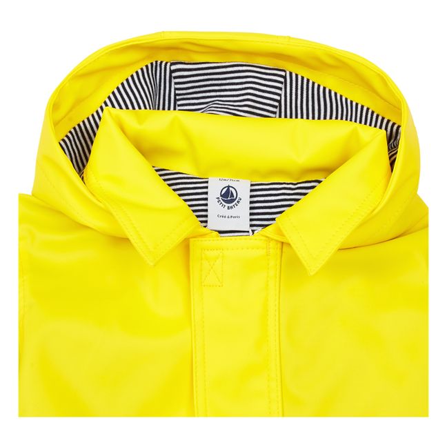 Basil Recycled Fibre Raincoat | Giallo